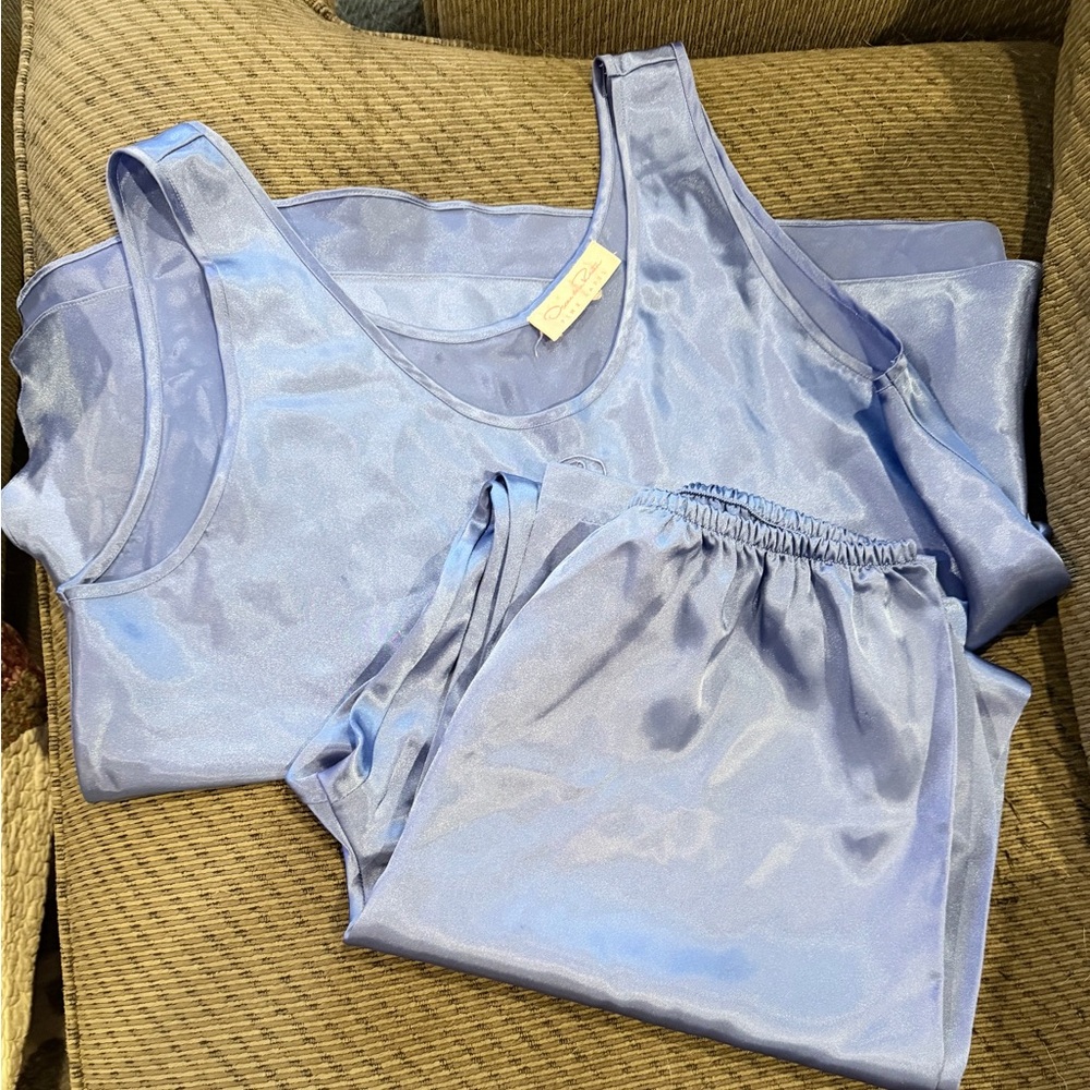 Vintage Oscar de la Renta Pink Label Sleep Set